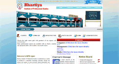 Desktop Screenshot of bipsujjain.com